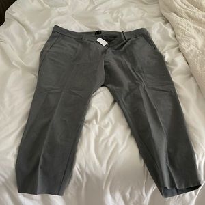 JCrew Ruby Crop Pant Plus Size Grey